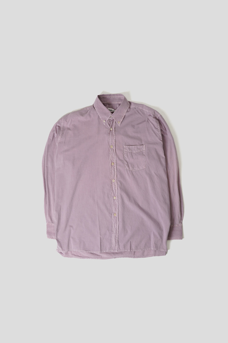 Our Legacy - DUSTY LILAC COTTON VOILE BORROWED BD SHIRT - LE LABO STORE