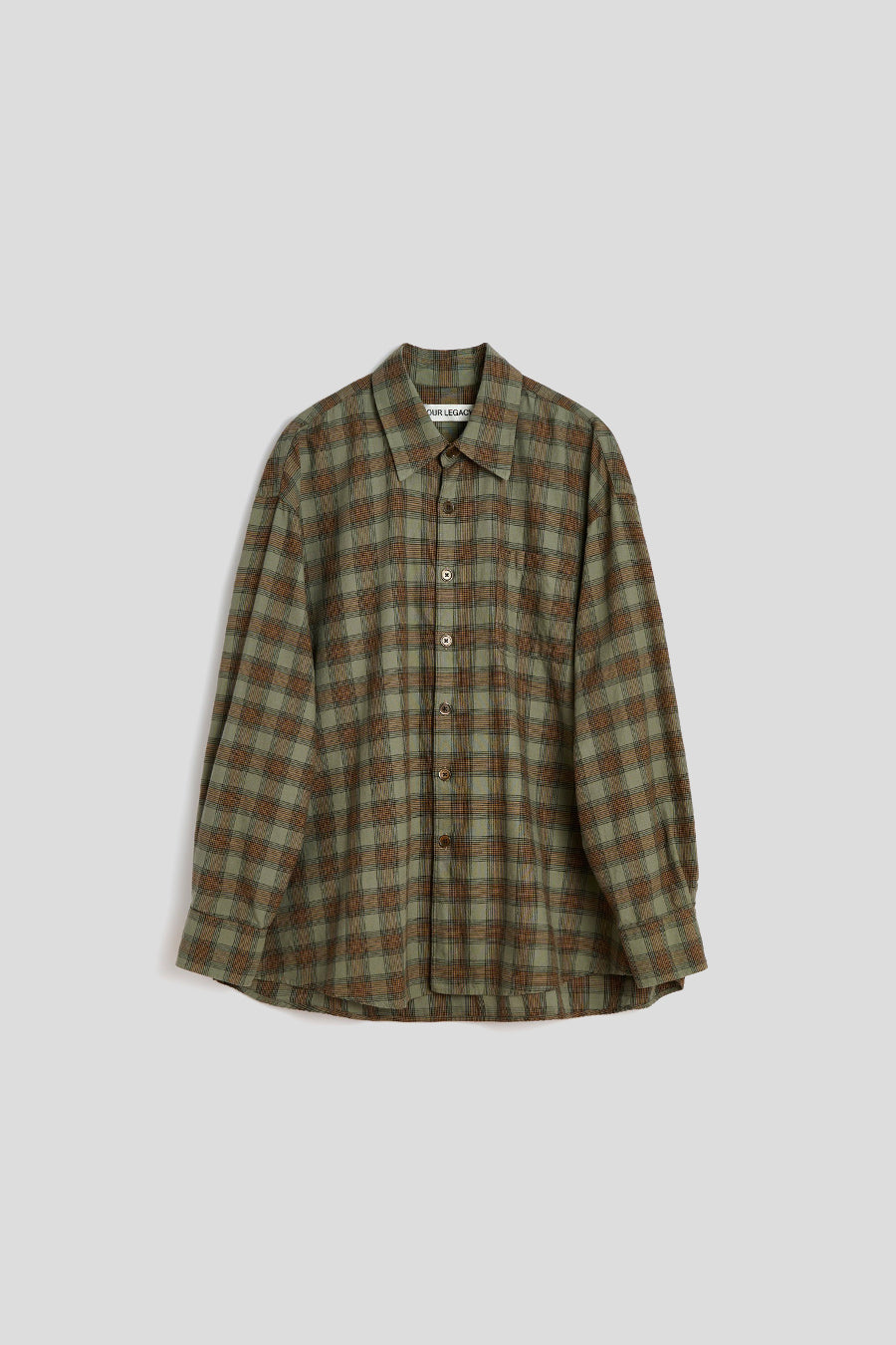 Our Legacy - KHAKI BORROWED SHIRT - LE LABO STORE