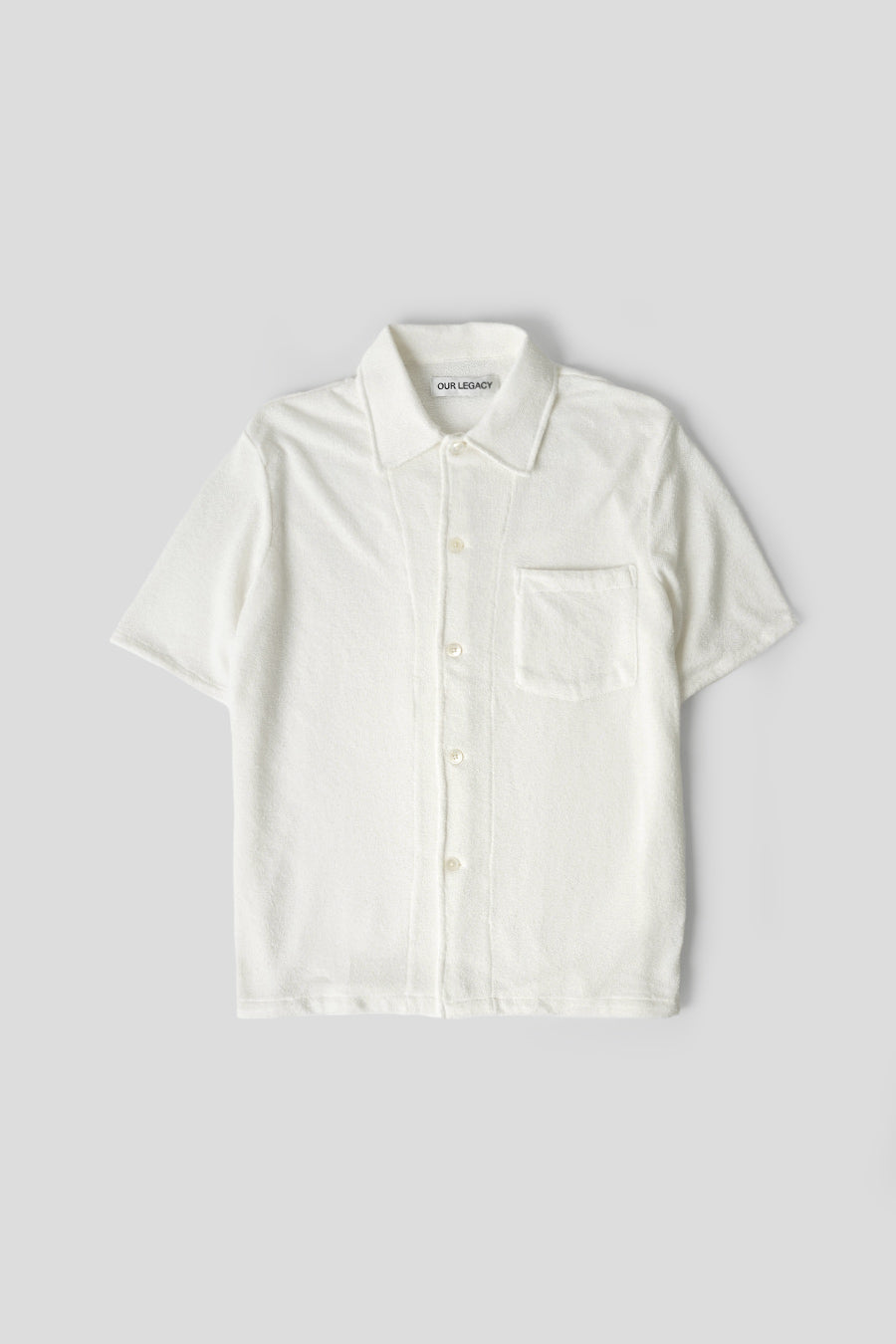 Our Legacy - CHEMISE MANCHES COURTES BOX BLANCHE - LE LABO STORE