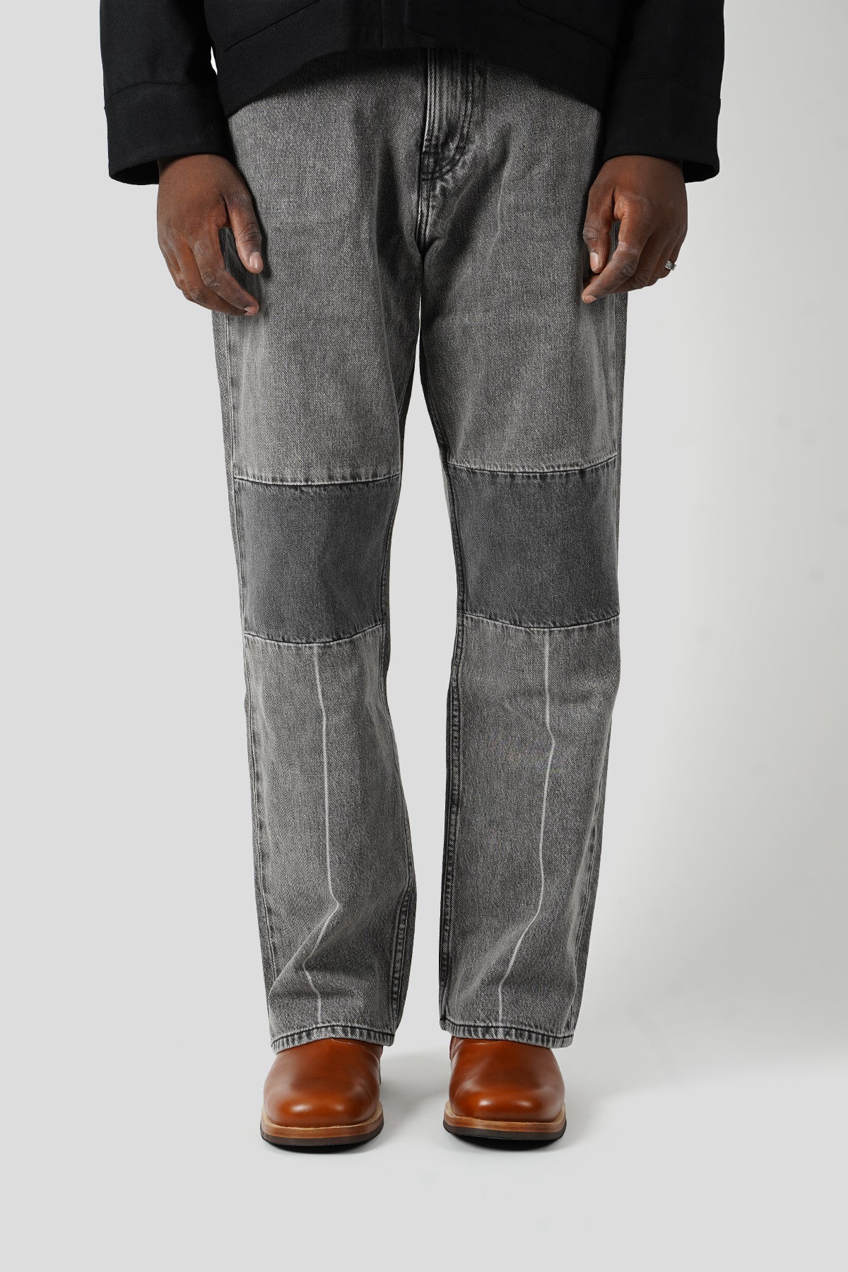 Our Legacy - JEANS EXTENDED THIRD CUT BLACK AND GREY - LE LABO STORE