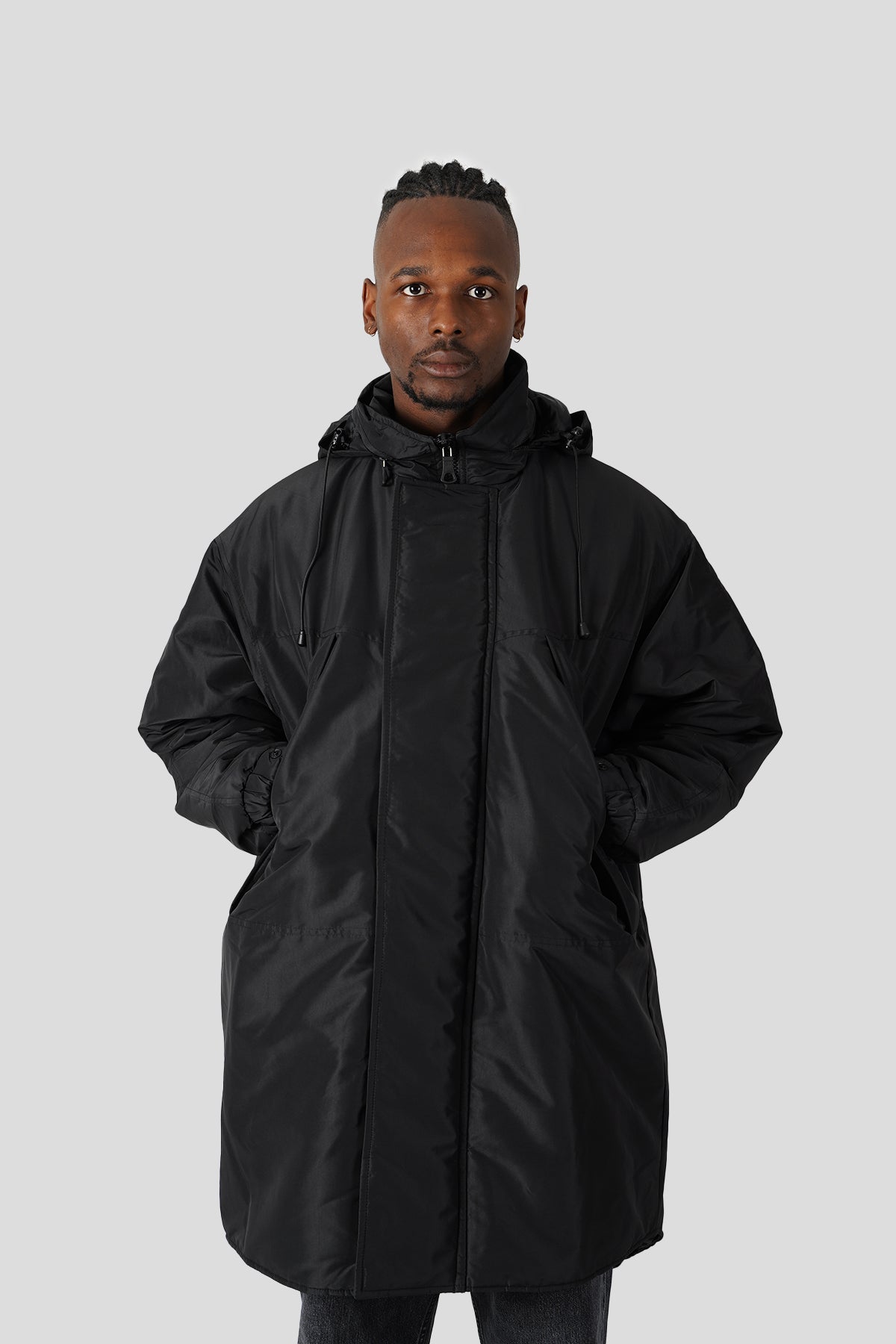 Our Legacy - FENRIR BLACK RECYCLED POLY PARKA