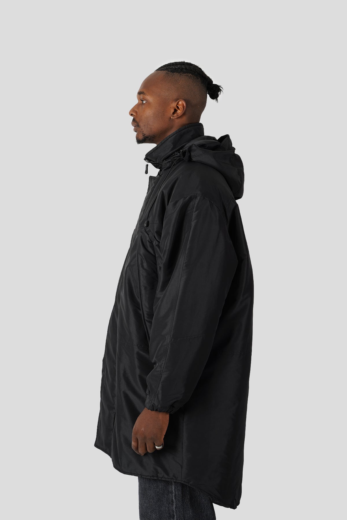 Our Legacy - FENRIR BLACK RECYCLED POLY PARKA