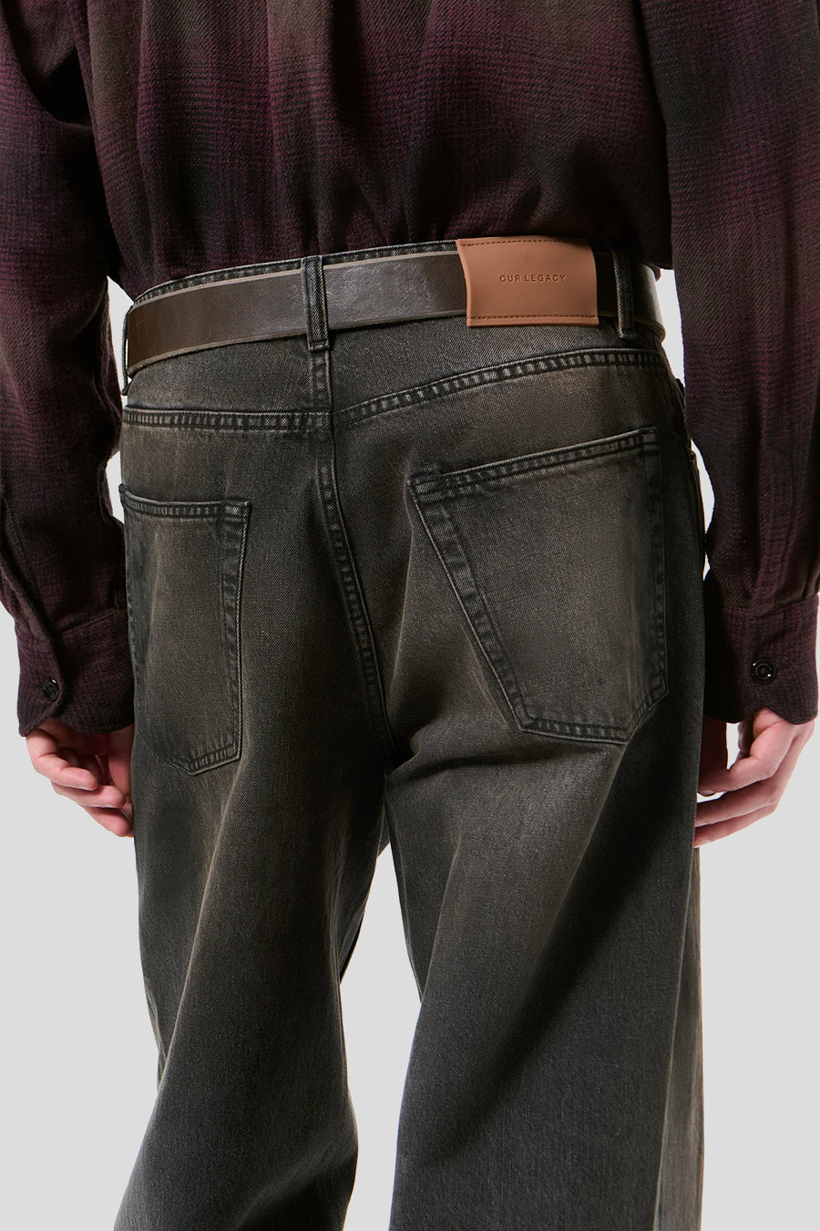 Our Legacy - JEANS VAST CUT NOIR DÉLAVÉ - LE LABO STORE