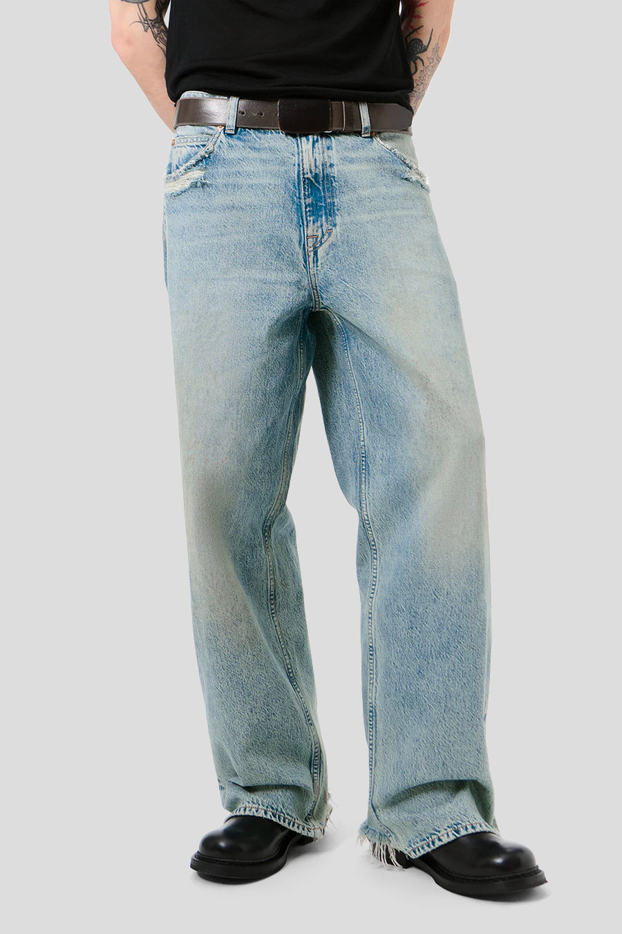 Our Legacy - JEANS VAST CUT REVEAL WASH BLEU CLAIR - LE LABO STORE