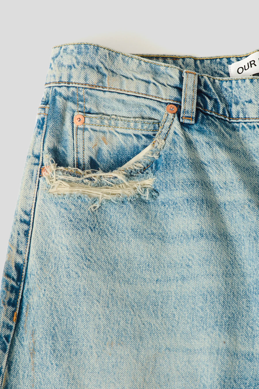 Our Legacy - JEANS VAST CUT REVEAL WASH BLEU CLAIR - LE LABO STORE
