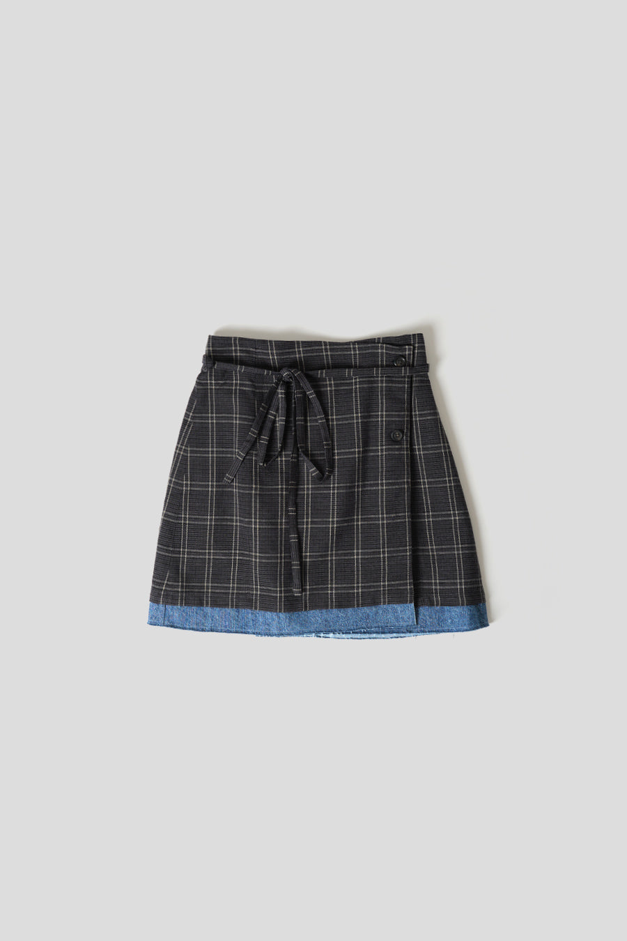 Our Legacy - TAILORED SARONG CHECKED SKIRT - LE LABO STORE