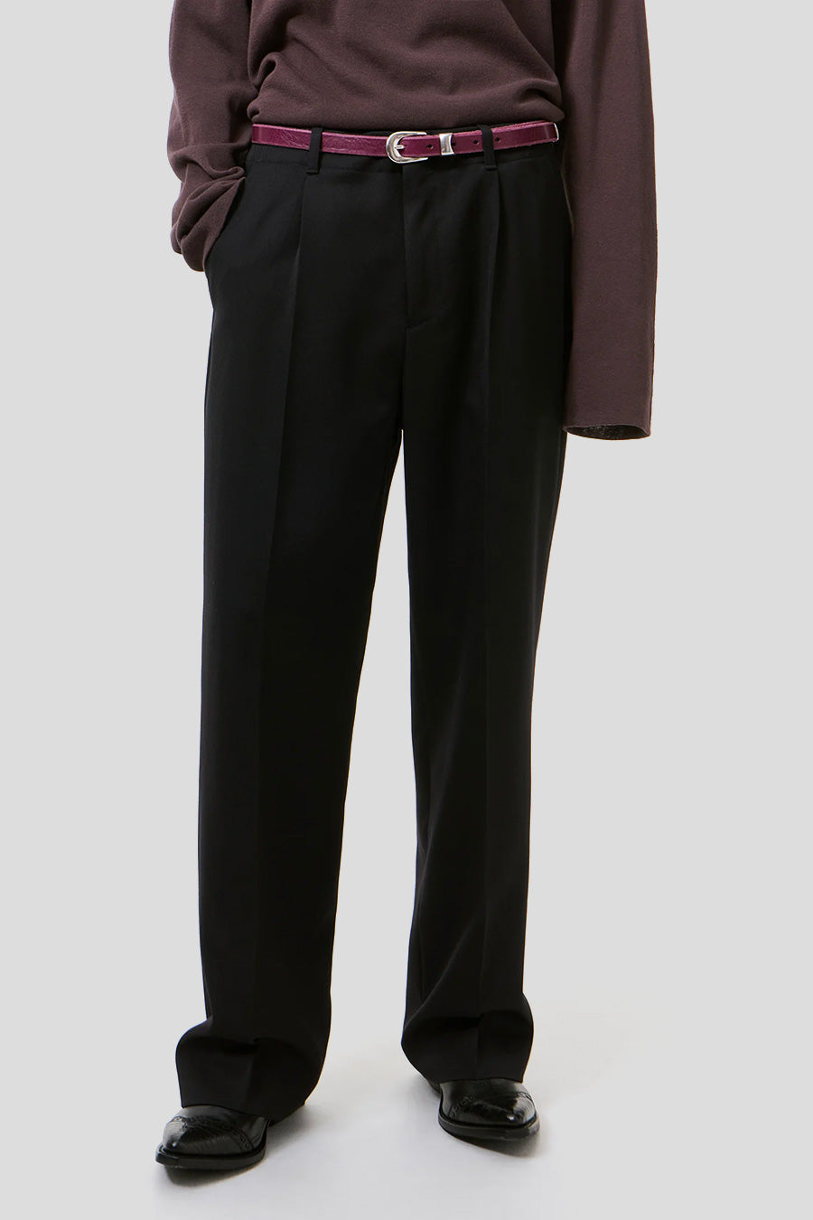 Our Legacy - PANTALON CHINO BORROWED NOIR - LE LABO STORE