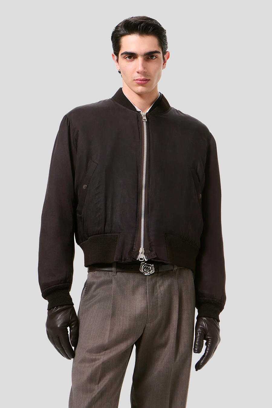 Our Legacy - VESTE BOMBER REVERSIBLE MARRON - LE LABO STORE