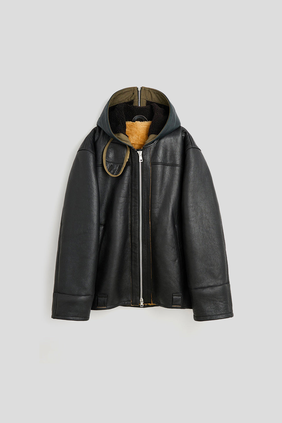 Our Legacy - VESTE EN CUIR BLIZZARD NOIRE - LE LABO STORE