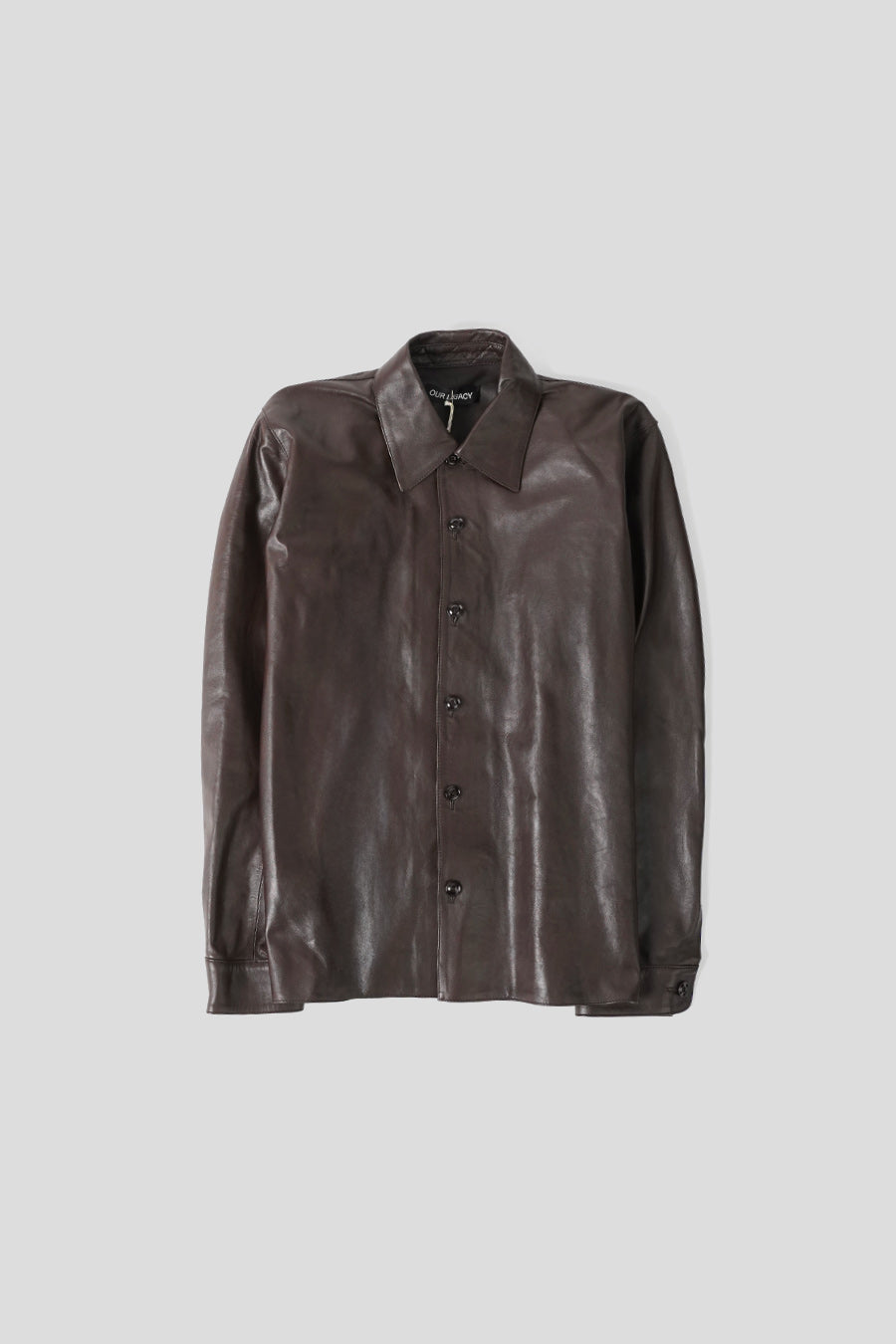 Our Legacy - VESTE WELDING SHIRT MARRON - LE LABO STORE