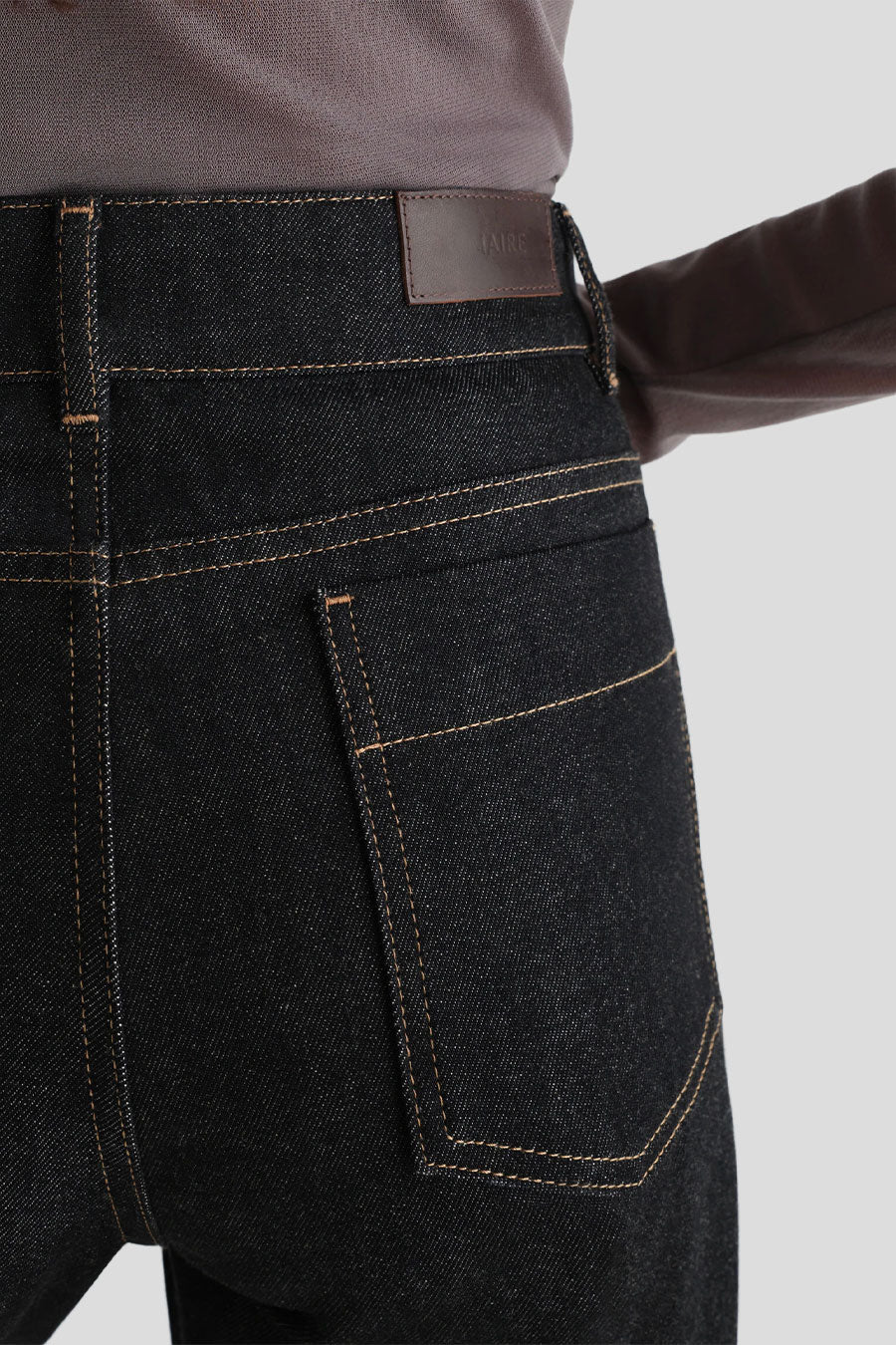 LEMAIRE - SLATE HIGH WAISTED CURVED PANTS - LE LABO STORE