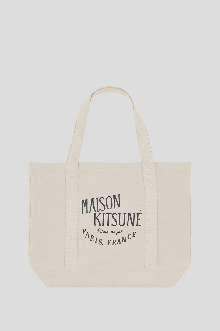 Maison Kitsune - BAG PALAIS ROYAL SHOPPING ECRU - LE LABO STORE