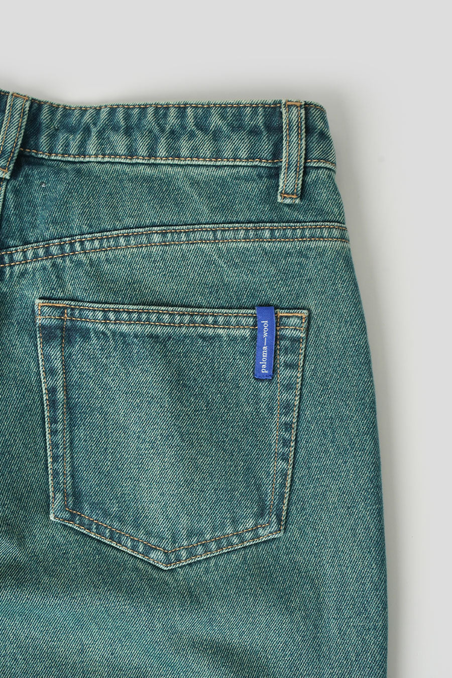 PALOMA WOOL - JEAN CROWD VERDÂTRE - LE LABO STORE