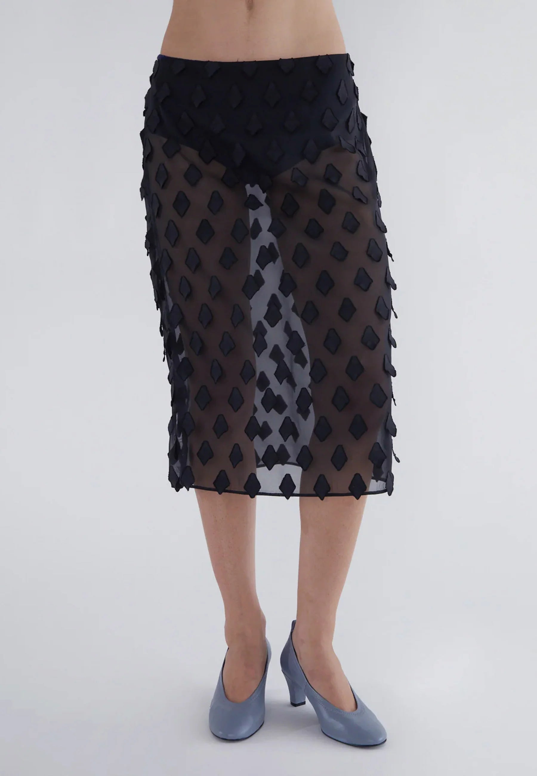 PALOMA WOOL - BLACK TRIS SKIRT - LE LABO STORE