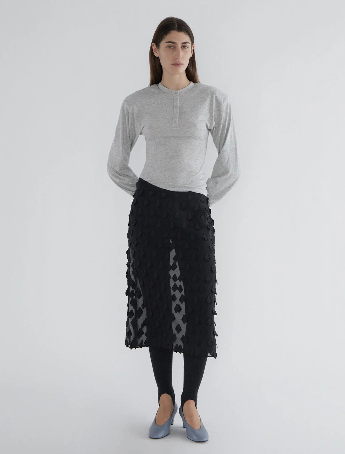 PALOMA WOOL - BLACK TRIS SKIRT - LE LABO STORE