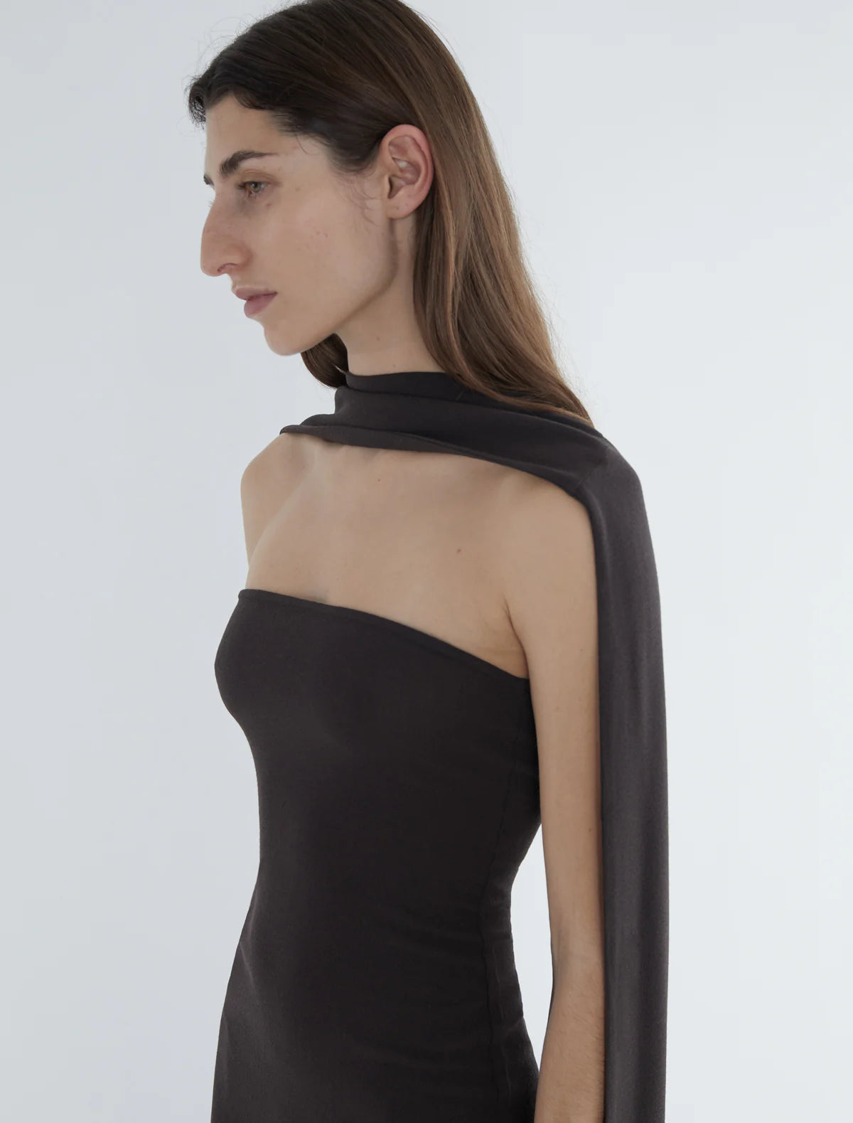 PALOMA WOOL - DARK BROWN ALBERCH DRESS LE LABO STORE PALOMA WOOL - DARK BROWN ALBERCH DRESS LE LABO STORE