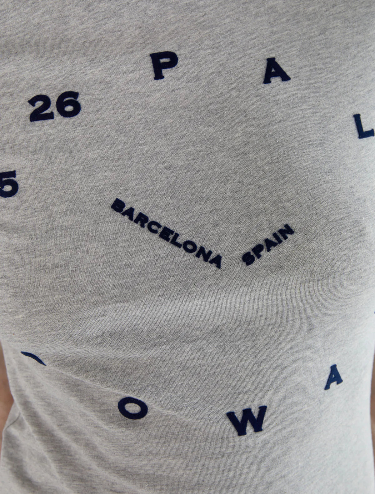 PALOMA WOOL - LIGHT GREY O'CLOCK T-SHIRT – LE LABO STORE PALOMA WOOL - LIGHT GREY O'CLOCK T-SHIRT – LE LABO STORE