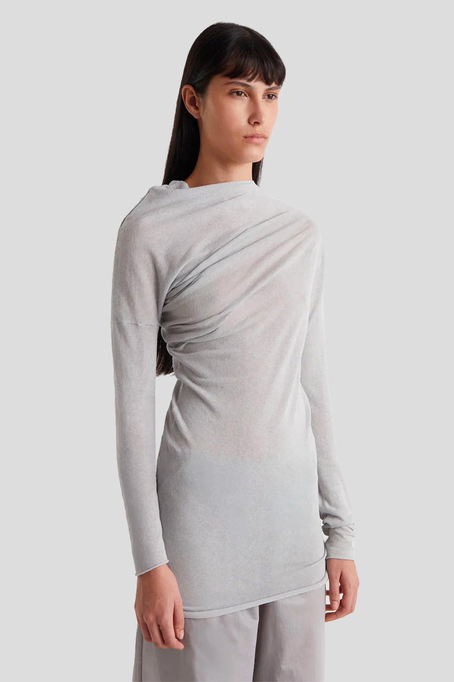 PALOMA WOOL - GREY JOJO LS TOP - LE LABO STORE