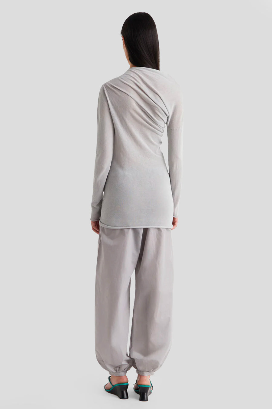 PALOMA WOOL - GREY JOJO LS TOP - LE LABO STORE