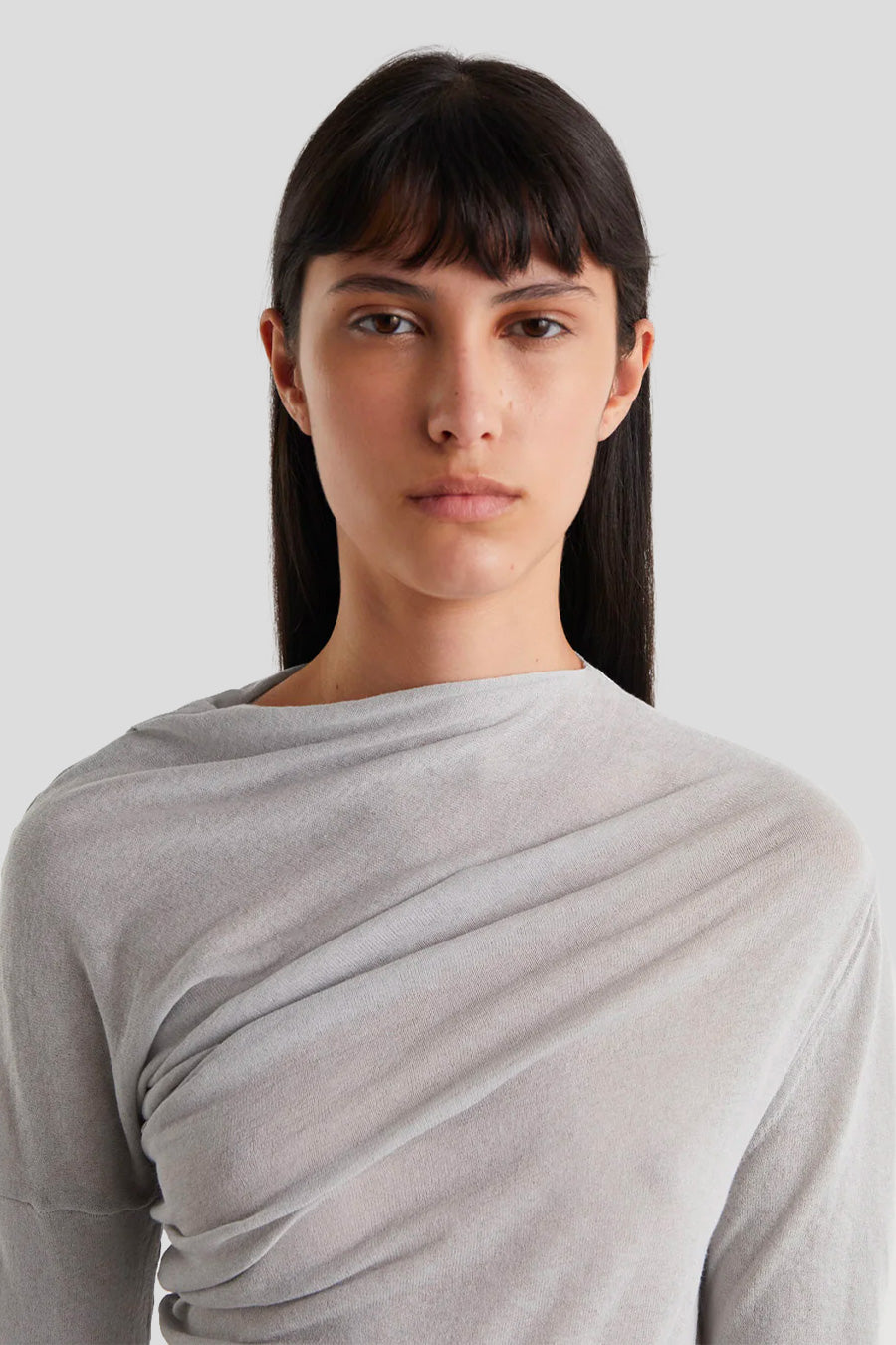 PALOMA WOOL - GREY JOJO LS TOP - LE LABO STORE