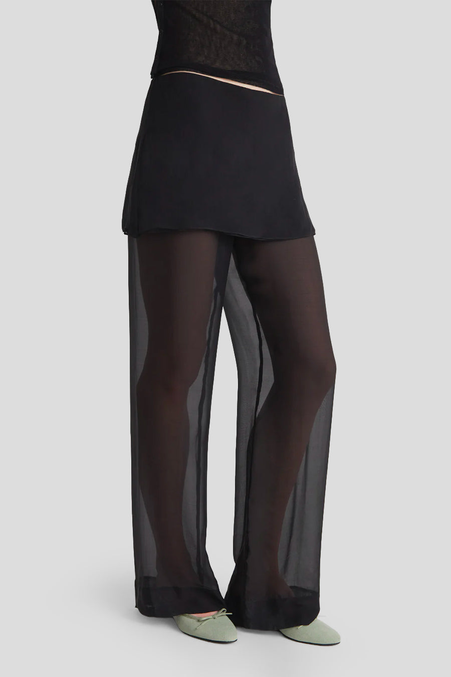 PALOMA WOOL - PANTALON SILK ARCHIVE NOIR - LE LABO STORE