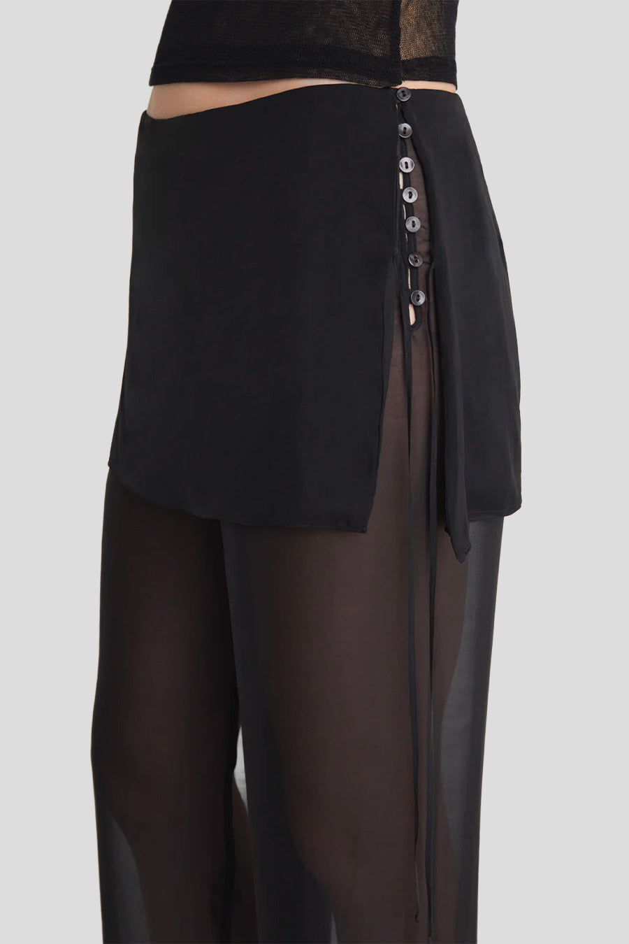 PALOMA WOOL - PANTALON SILK ARCHIVE NOIR - LE LABO STORE