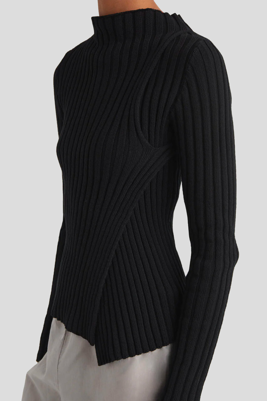 PALOMA WOOL - TRICOT ESMOLAR NOIR - LE LABO STORE