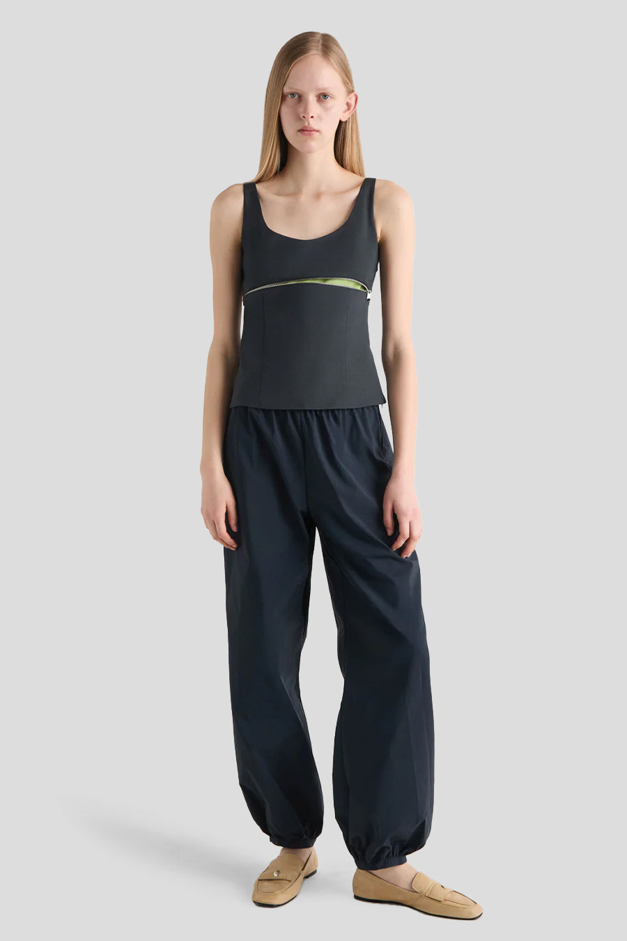 PALOMA WOOL - PANTALON BOZA BLEU MARINE - LE LABO STORE