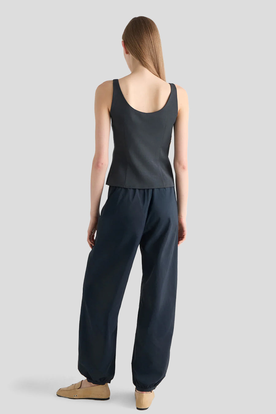 PALOMA WOOL - PANTALON BOZA BLEU MARINE - LE LABO STORE