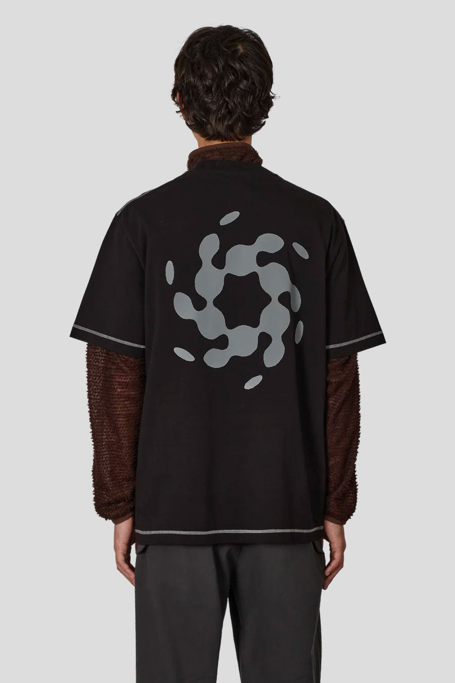 ROA HIKING - T-SHIRT BIO INFO STITCH NOIR - LE LABO STORE