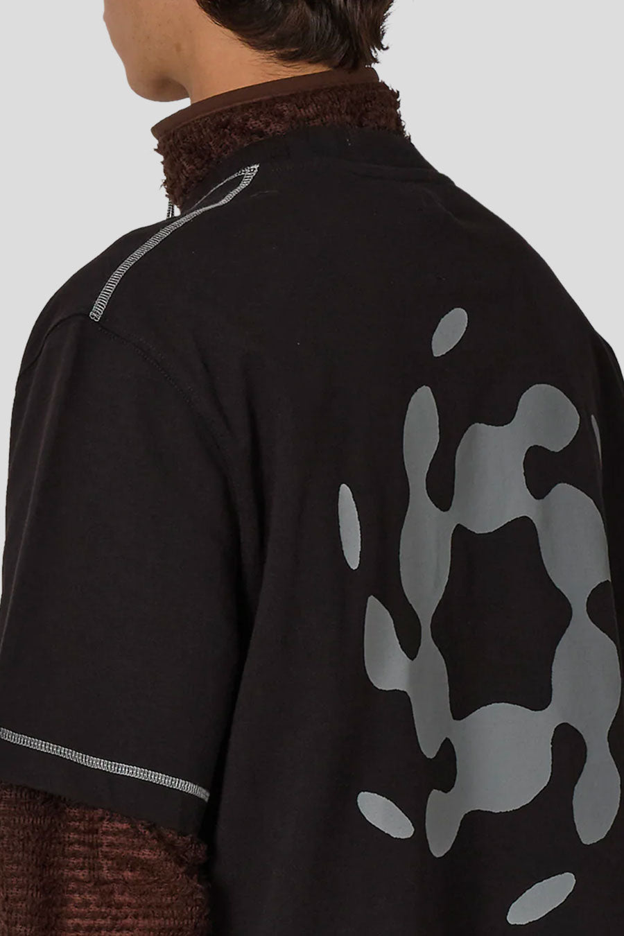 ROA HIKING - T-SHIRT BIO INFO STITCH NOIR - LE LABO STORE