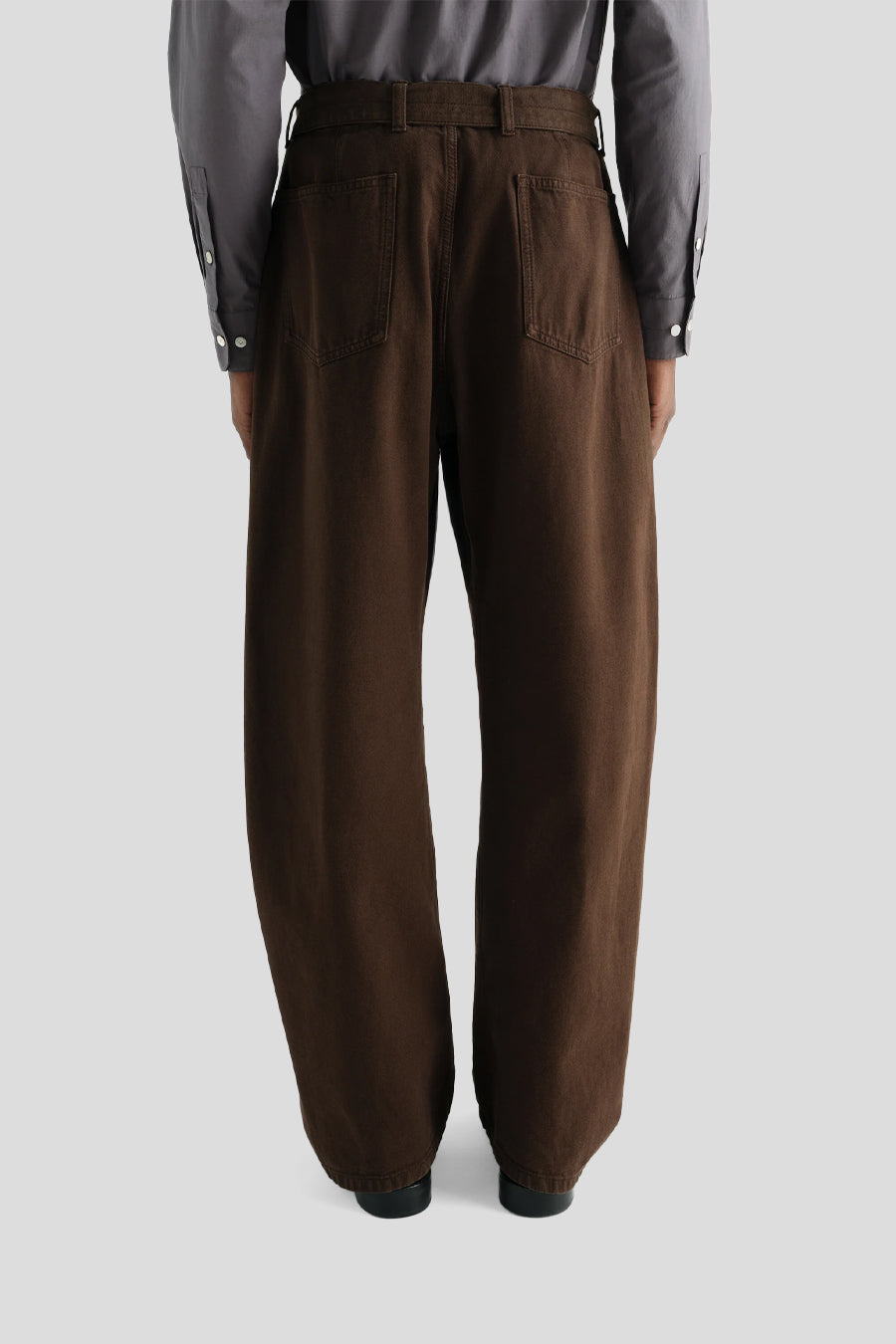 LEMAIRE - RISTRETTO TWISTED BELTED TROUSERS - LE LABO STORE