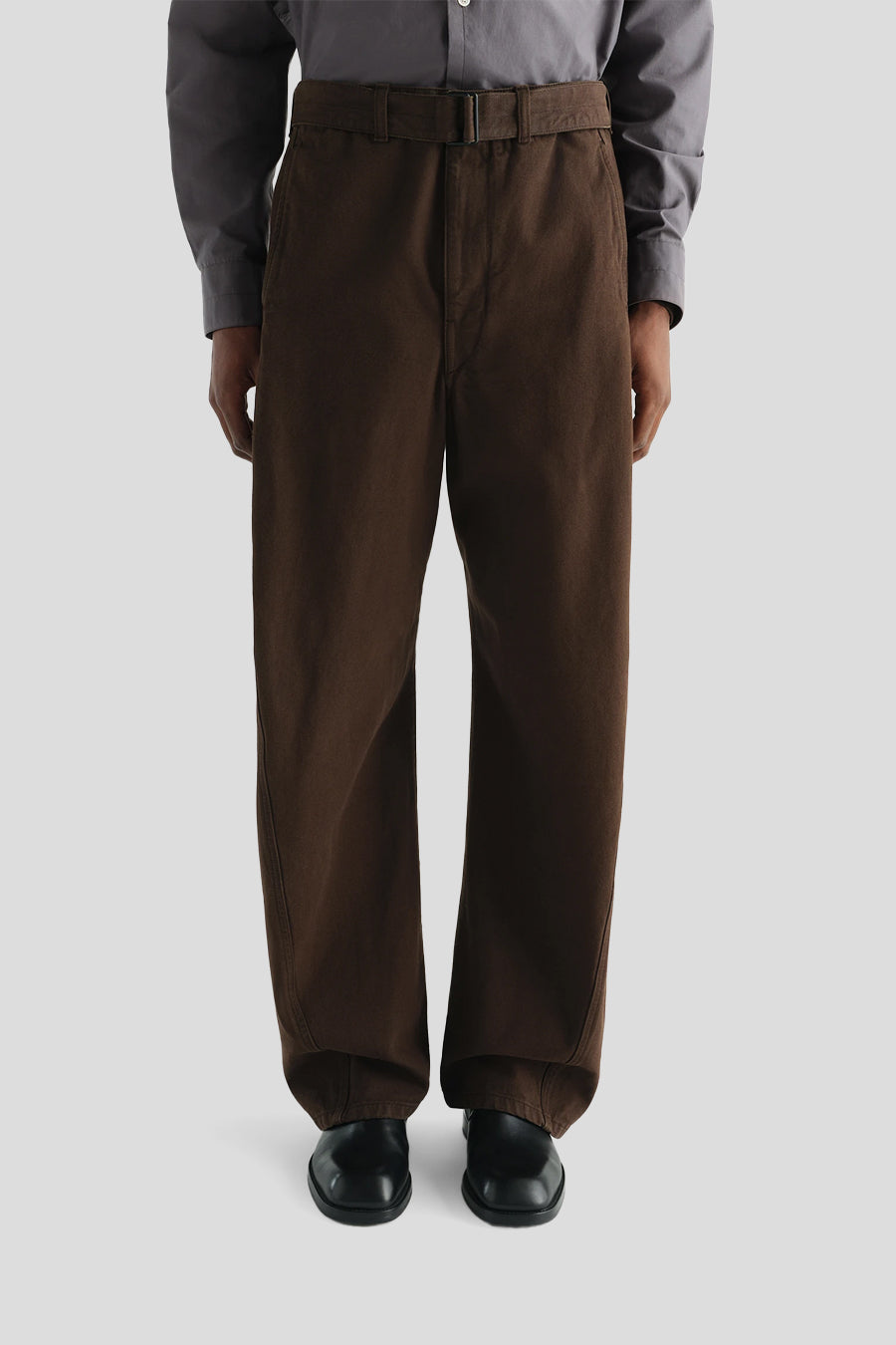 LEMAIRE - RISTRETTO TWISTED BELTED TROUSERS - LE LABO STORE