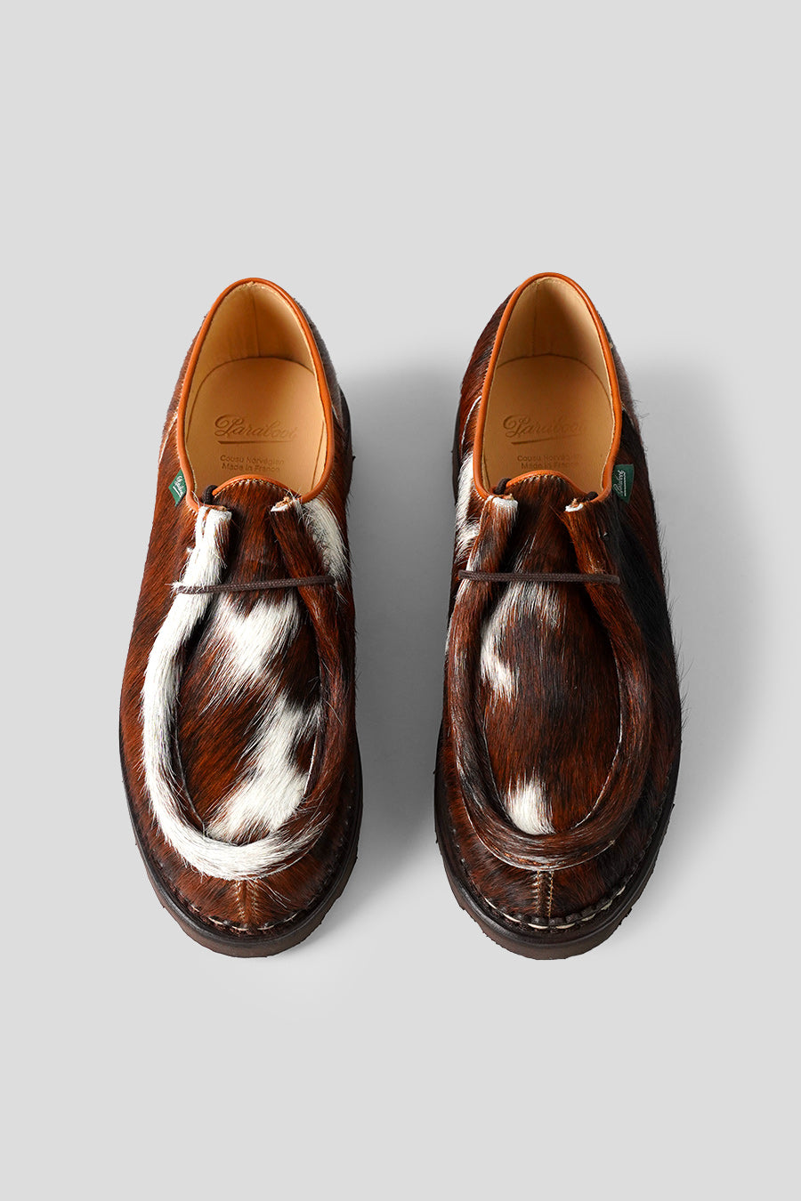 Paraboot - CHAUSSURES MICHAEL MARCHE MARRON POILS VACHE - LE LABO STORE
