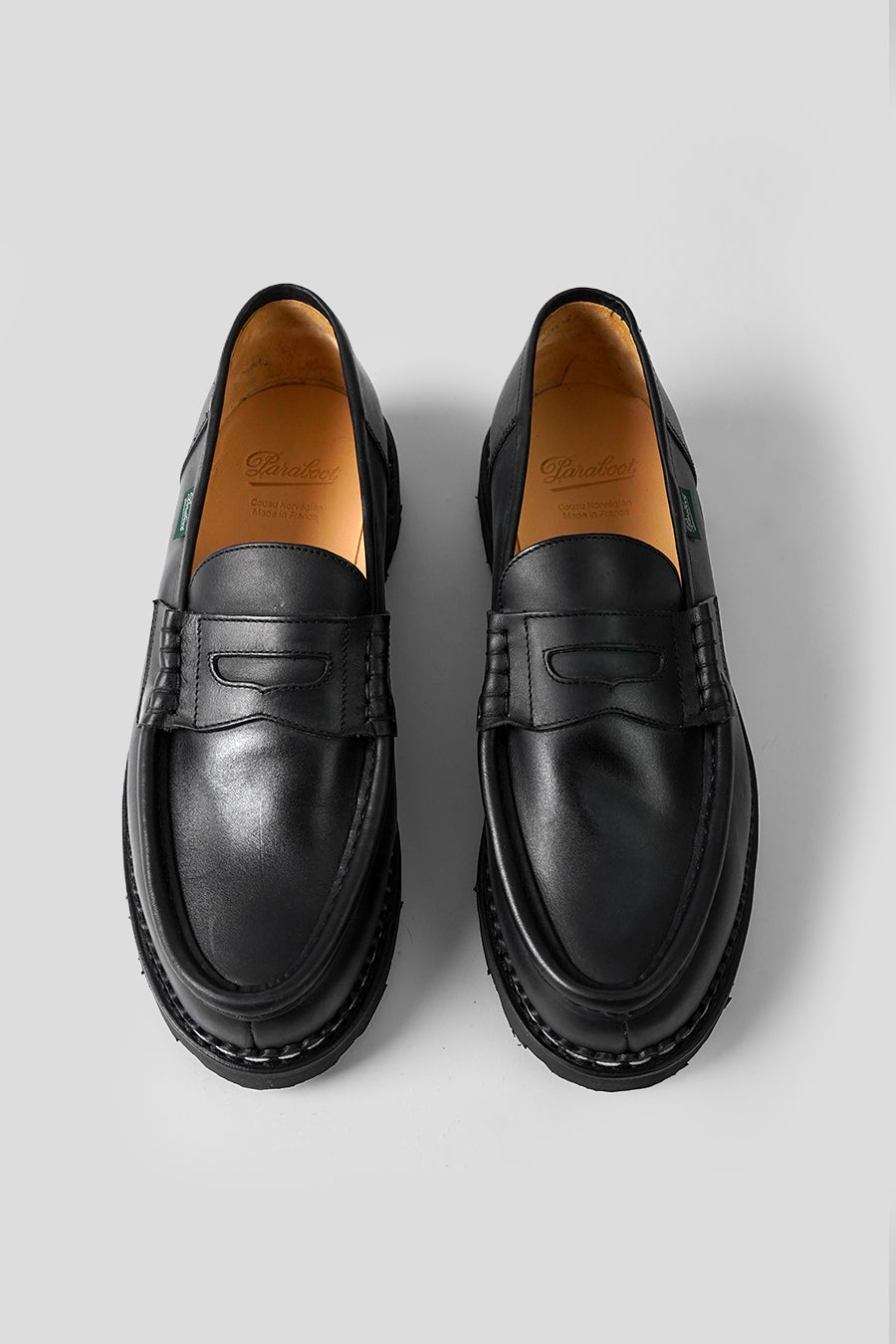 Paraboot - LISSE NOIR REIMS LOAFERS - LE LABO STORE