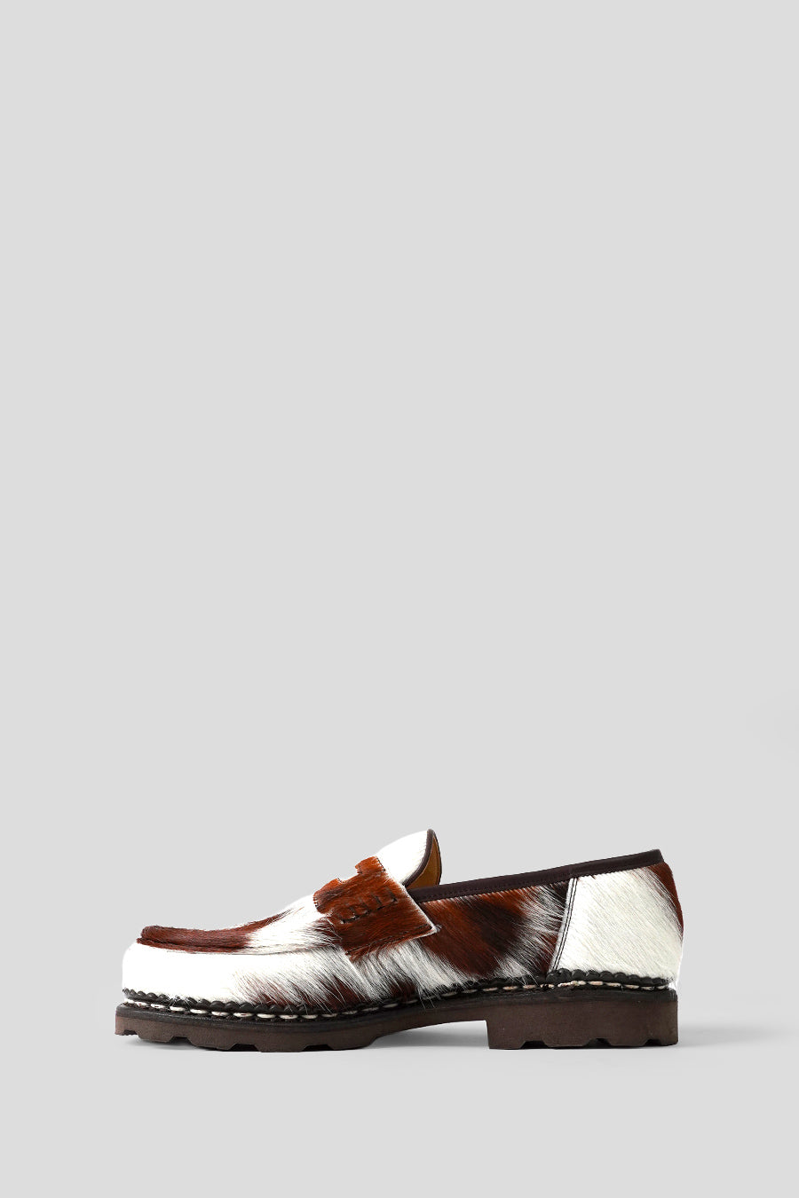 Paraboot - MARRON POILS VACHE REIMS LOAFERS - LE LABO STORE