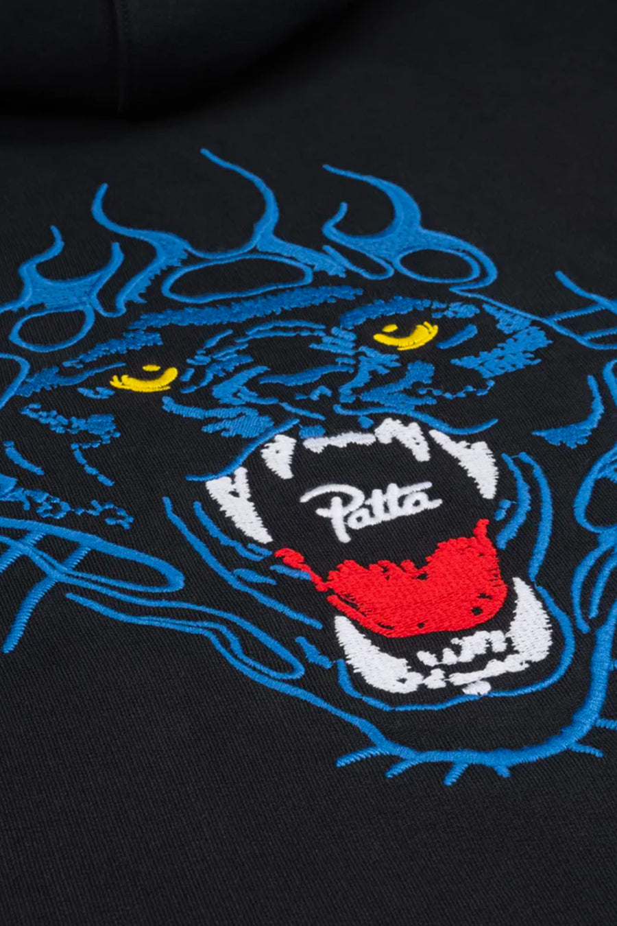 Patta - HOODIE FIRE PANTHER NOIR - LE LABO STORE