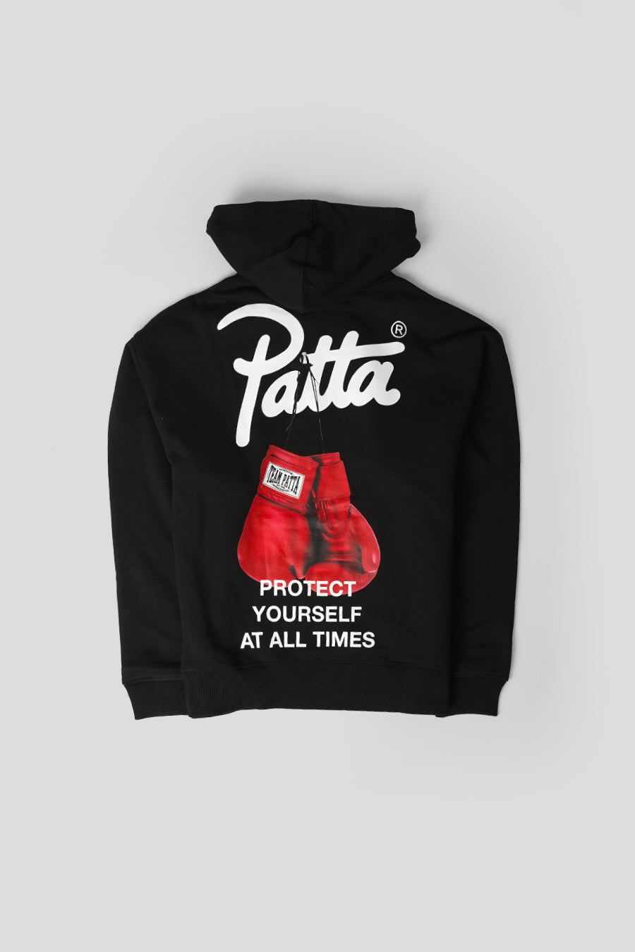 Patta - BLACK PROTECT YOURSELF HOODIE - LE LABO STORE