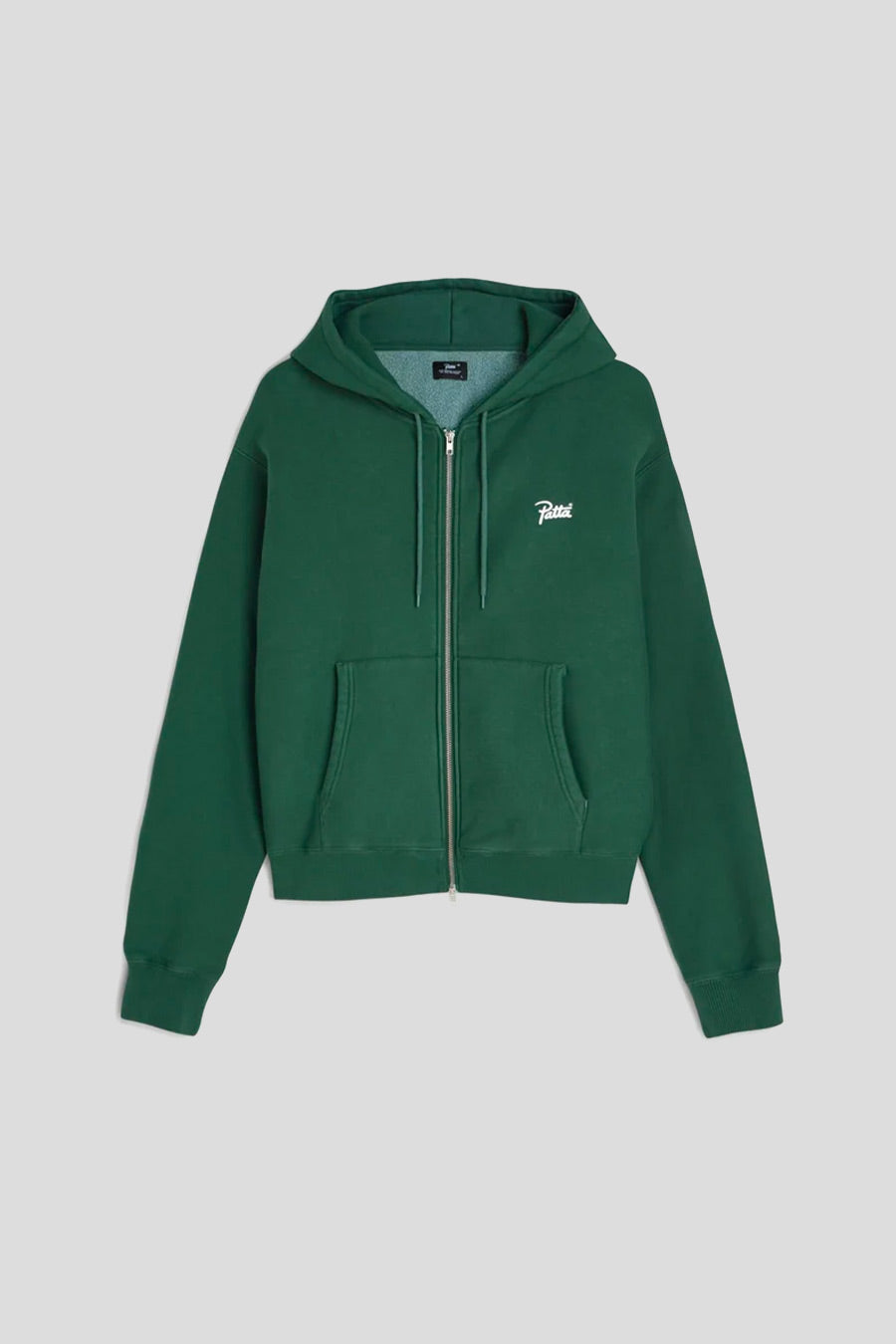 Patta - HOODIE ZIP CLASSIC BISTRO GREEN - LE LABO STORE