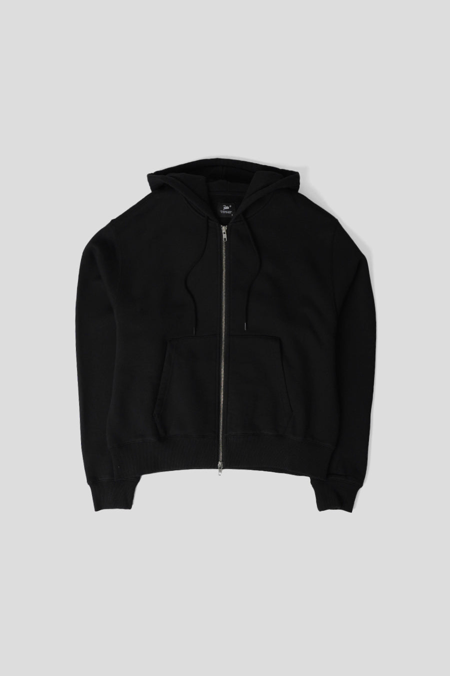 Patta - HOODIE ZIPPÉE BRODÉ NOIR - LE LABO STORE