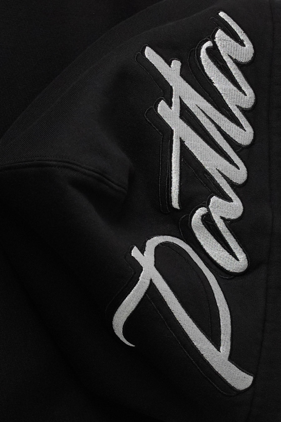 Patta - HOODIE ZIPPÉE BRODÉ NOIR - LE LABO STORE