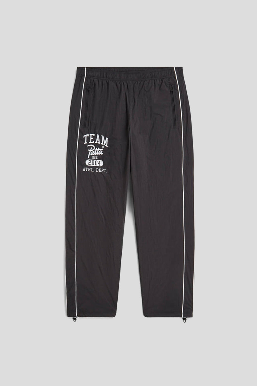 Patta - ATHLETIC NYLON BLACK TRACK PANTS - LE LABO STORE