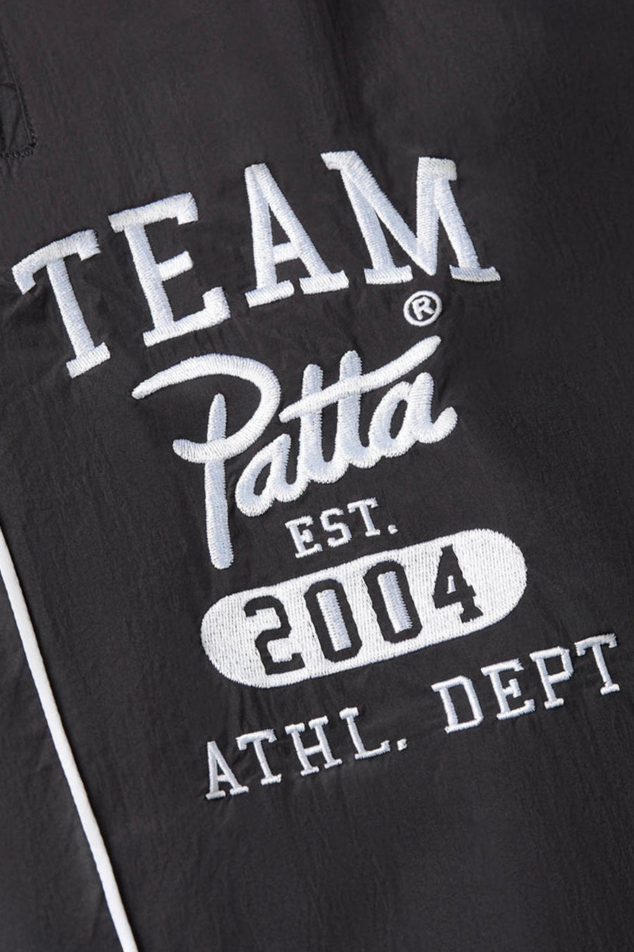 Patta - ATHLETIC NYLON BLACK TRACK PANTS - LE LABO STORE