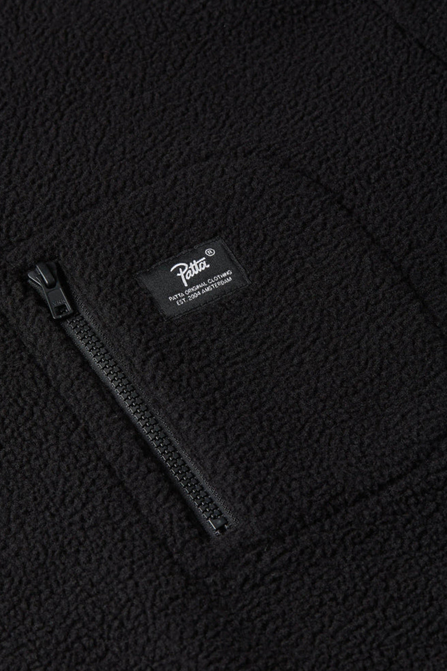 Patta - POLAIRE SHERPA NOIRE - LE LABO STORE