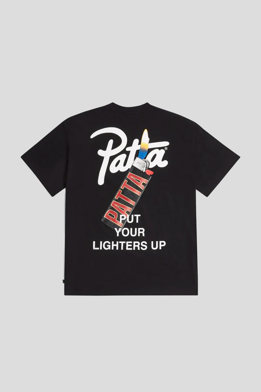 Patta - LIGTHERS BLACK T-SHIRT - LE LABO STORE