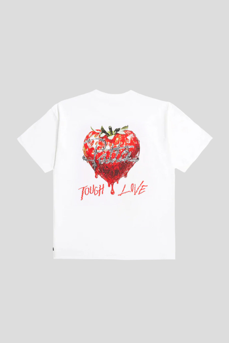 Patta - TOUGH LOVE WHITE T-SHIRT - LE LABO STORE