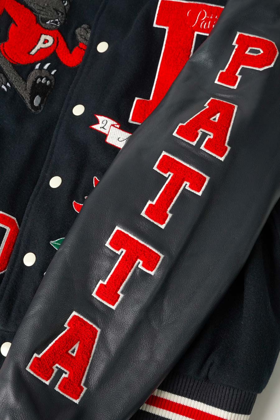 Patta - VESTE VARSITY 20TH ANNIVERSARY BLEU MARINE - LE LABO STORE