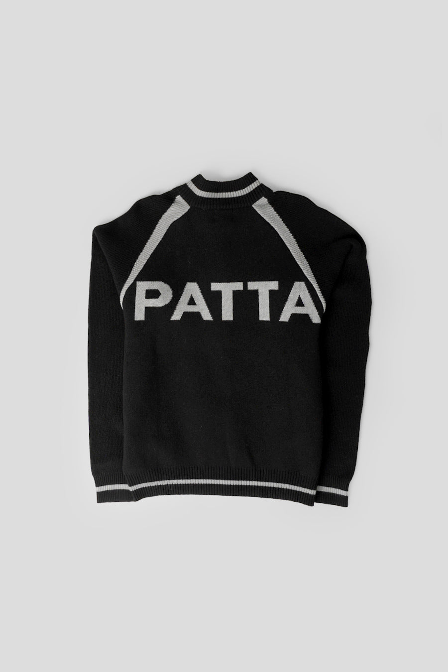 Patta - BLACK ZIP-UP CARDIGAN - LE LABO STORE