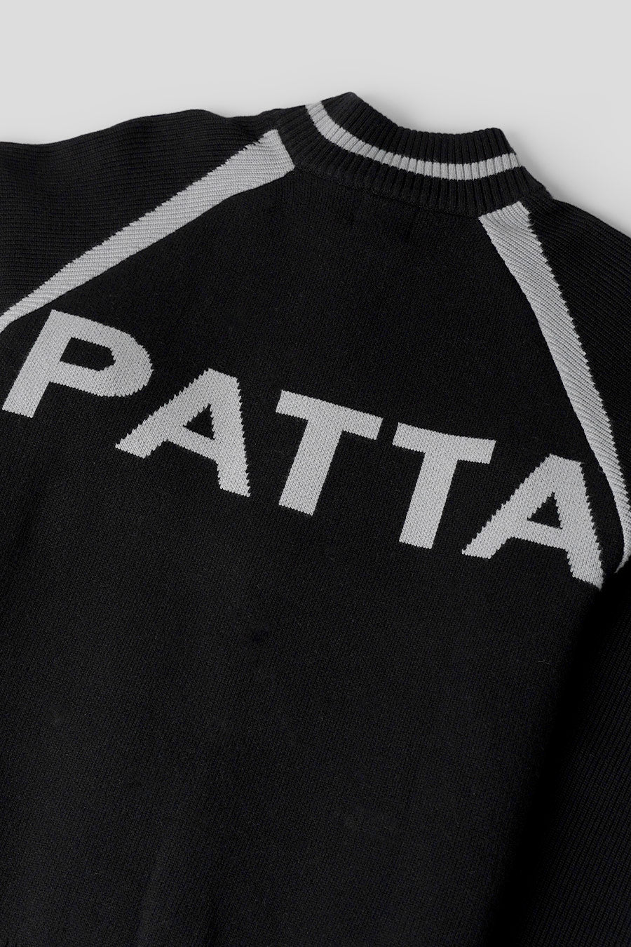 Patta - BLACK ZIP-UP CARDIGAN - LE LABO STORE