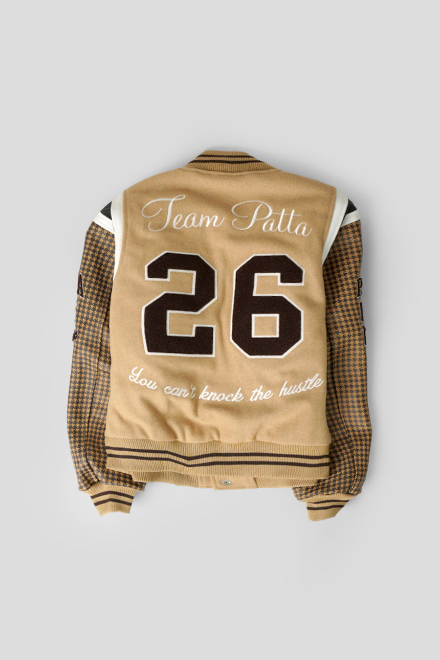 Patta - BEIGE ATHLETIC P UNIVERSITY JACKET  - LE LABO STORE